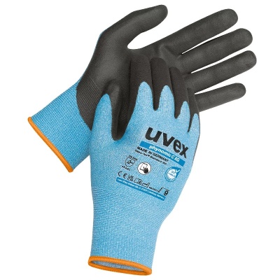 Uvex 60047 Phynomic C XG Cut Level C Thin Touchscreen Safety Gloves